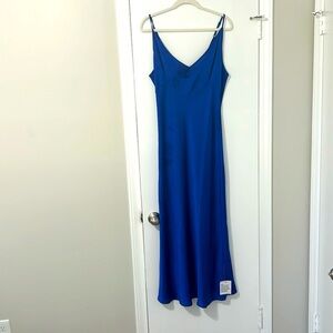 Maxi slip dress